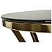Tavolo Mf880 - Oro - Vetro - 40x40x81 Cm - Foto miniatura 5