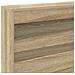 Testata contenitore rovere sonoma 140 cm Legno multistrato - Foto miniatura 8