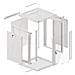 WF01-6615-10S rack 15U Da parete Grigio - Foto miniatura 12