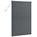 Tenda per Finestra con tende Manuale Grigio scuro Alluminio - Foto miniatura 7