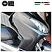 2 Adesivi-Stickers 3D Paraspigoli Compatibili Per X Max Yamaha Xmax 2006-2009 Simil Carbonio - Foto miniatura 2