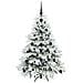 Albero di Natale artificiale con 150 LED Bianco 120 cm PE e PVC - Foto miniatura 3