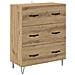 Credenza con cassetto Rovere artigianale 69,5 x 34 x 180 cm - Foto miniatura 6