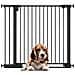 Bettacare Cancelletto Per Cani Safestep, Nero, 110cm - 117cm, Passaggio Extra Basso, Apertura Extra Larga Di 81cm - Foto miniatura 1