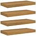 Scaffale da parete 4 pcs Beige 50 x 23,5 x 4 cm - Foto miniatura 1