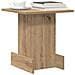 Tavolino Rovere artigianale 35,5 x 35 x 40 cm Legno multistrato - Foto miniatura 3