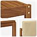 Set di divani con cuscino 6 pcs Naturale e Beige - Foto miniatura 7
