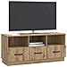 Mobile TV con cassetto Rovere Artigianale 102 x 34,5 x 47 cm - Foto miniatura 2