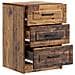 Armadio da Notte con cassetto Legno antico 43 x 41 x 63,5 cm - Foto miniatura 3