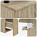 Set di Armadi da Bagno 3 pz Rovere Sonoma 53 x 35 x 39 cm - Foto miniatura 10