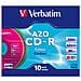 CD-R Super AZO 48x 700MB 10pz Colours Slim Case - Foto miniatura 8