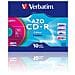 CD-R Super AZO 48x 700MB 10pz Colours Slim Case - Foto miniatura 4