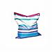 Cuscinone A Righe Colore Riga Azzurra - Foto miniatura 2