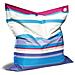 Cuscinone A Righe Colore Riga Azzurra - Foto miniatura 3
