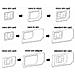Adattatori Da Nano Sim A Sim Card Standard Classica 4 In 1 (Nano Sim + Micro Sim + Sim Standard) + Estrattore Sim - Foto miniatura 6
