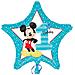 Pallone In Foil Mylar 1° Compleanno Mickey Mouse Topolino - Addobbo Decorazione Feste, Party, Compleanno, Feste Bambini - Gonfiabile Ad Elio (fornito Sgonfio)  - Foto miniatura 2