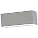 Lampada Led Da Parete 12w 600lm Luce Soffusa Doppio Fascio Up / down 110° Rettangolare Esterno Ip65 Vt-8057 - Sku 8244 Bianco Freddo 6400k - Foto miniatura 1