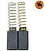 Spazzole Di Carbone Be13rld Trapano - 5x8x14mm - Foto miniatura 1