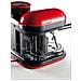 Moderna Macchina Caffé Espresso con Macinacaffè integrato Capacità Serbatoio 0.8 Litri Potenza 1080 Watt Colore Rosso / Nero - Foto miniatura 3