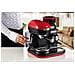 Moderna Macchina Caffé Espresso con Macinacaffè integrato Capacità Serbatoio 0.8 Litri Potenza 1080 Watt Colore Rosso / Nero - Foto miniatura 8