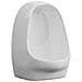 WC Orinatoio Sospeso con Sciacquone in Ceramica Bianco - Foto miniatura 3