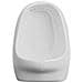 WC Orinatoio Sospeso con Sciacquone in Ceramica Bianco - Foto miniatura 4