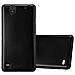 Custodia Compatibile Con Sony Xperia C4 In Nero Metallico - Coperchio Protettivo In Silicone Tpu Flessibile - Foto miniatura 1
