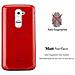 Custodia Compatibile Con Lg G2 Mini In Rosso - Coperchio Protettivo In Silicone Tpu Flessibile Con Design Spazzolato - Foto miniatura 9
