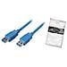 USB 3.0, 0.5m, 3.0, USB A, USB A - Foto miniatura 1