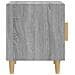 Comodini 2 Pz Grigio Sonoma In Legno Multistrato - Foto miniatura 4