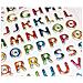 92 Adesivi - Schiuma - Alfabeto Colorato - Effetto Metallo - Foto miniatura 1