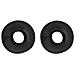 1 Paio Di Cuscinetti Auricolari Per Logitech H600/h390 Black - Foto miniatura 1