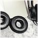 1 Paio Di Cuscinetti Auricolari Per Logitech H600/h390 Black - Foto miniatura 5