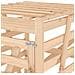 Copribidone 84x90x128,5 Cm In Legno Massello Di Pino - Foto miniatura 2