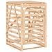 Copribidone 84x90x128,5 Cm In Legno Massello Di Pino - Foto miniatura 1