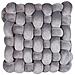 Cuscino Decorativo Sirali Velluto 30 X 30 Cm Tinta Unita Grigio - Foto miniatura 4