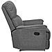 Poltrona Reclinabile Tessuto Grigio Everton - Foto miniatura 6