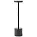 Lampada Da Tavolo Senza Fili A Led Lizandro Con Dimmer Metallo Nero - Foto miniatura 6