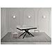 Tavolo allungabile 90x160/420 cm Karida Evolution cemento telaio antracite - Foto miniatura 2