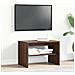 Mobile Porta Tv Rovere Marrone 60x40x40 Cm Legno Multistrato - Foto miniatura 3