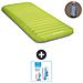 Set Materassino Gonfiabile - 191x76x17 Cm - Verde - Include Accessori Coordinati Cb21 - Foto miniatura 1