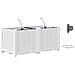 FIORIERE con Sistema di Irrigazione 2 pcs Bianco - Foto miniatura 1