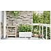 FIORIERE con Sistema di Irrigazione 2 pcs Bianco - Foto miniatura 4