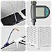 FIORIERE con Sistema di Irrigazione 2 pcs Bianco - Foto miniatura 8