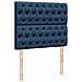 Giroletto a Molle con Materasso Blu 120x190 cm in Tessuto - Foto miniatura 7
