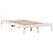 Letto Libreria senza Materasso Bianco 135x190 cm Legno di Pino - Foto miniatura 5