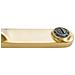 Rubinetto Miscelatore Da Parete Per Lavabo Guatavia Ottone Oro - Foto miniatura 6