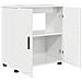 Mobile da Bagno Bianco lucido 61 x 35 x 64 cm Legno multistrato - Foto miniatura 5