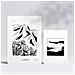 Set Di 6 Stampe In Black Ink Corners Stampe Artistiche E Astratte Per L'interior Design A3 & A4 Senza Cornice - Foto miniatura 2