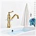 Rubinetto per lavabo da bagno, Blackswan, tipo M148, modello corto in bronzo antico, misura 21,5 cm - Foto miniatura 4